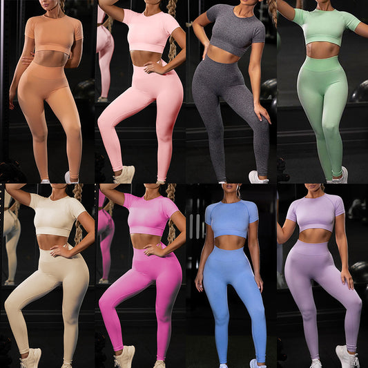 Women Fitness Active Gym Seamless Botee Yoga Set